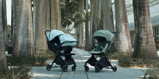 Mimosa_ MMS17083 CABIN CRUISER CAR SEAT_ MMS17079 MIMOSA CABIN CRUISER STROLLER (LAGOON)_ MMS17086 MIMOSA CAROUSEL CRUISER (MATCHA)