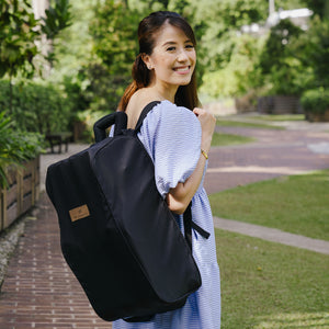 Mimosa Cabin City+ Backpack Stroller - Jet Set Black