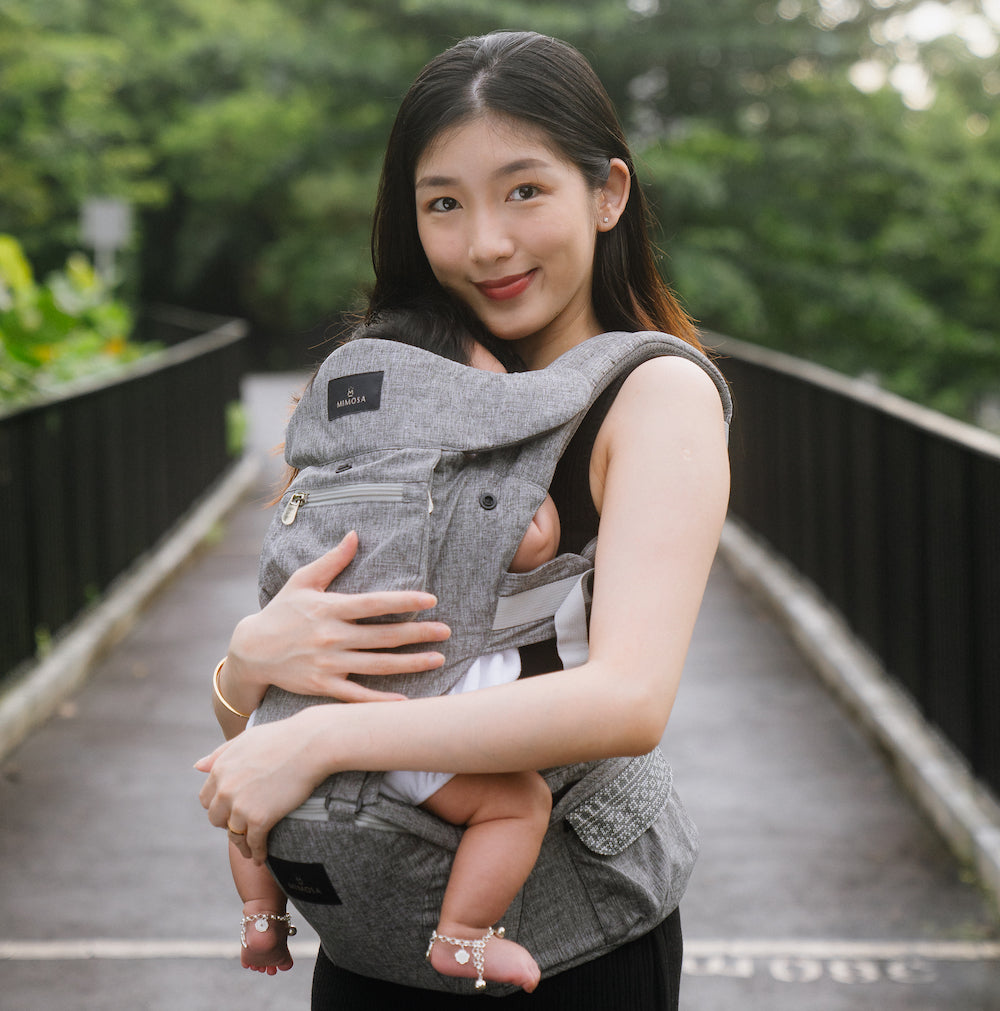 Mimosa Airplush 6-Way Hipseat Carrier