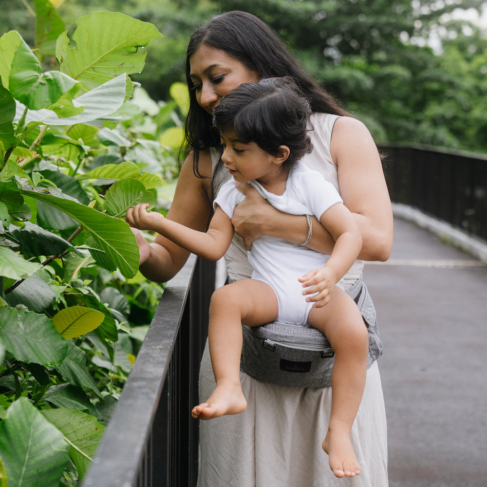 Mimosa Airplush 6-Way Hipseat Carrier